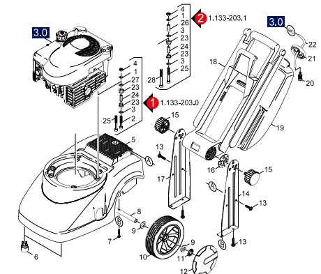 KARCHER Power Washer K 4000 GS 11332030 Parts List pump repair parts